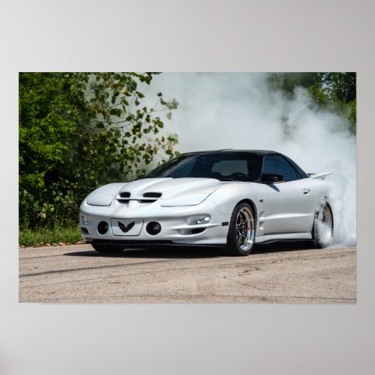 Vierde Gen WS6 Ram Air Trans Am Poster (Voorkant)