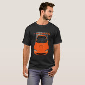 Vierde generatie Camaro - oranje Essentieel T-shirt (Voorkant volledig)