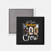 Vierde graad Boo Crew Pet Herfst Halloween Costum Magneet (Voorkant / Achterkant)