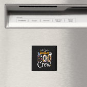 Vierde graad Boo Crew Pet Herfst Halloween Costum Magneet (Insitu (Vaatwasser))
