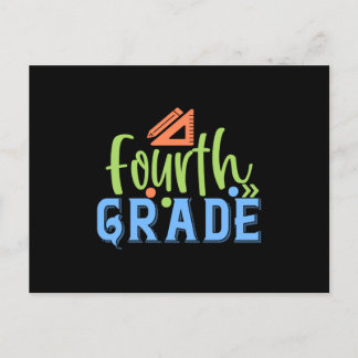Vierde graad briefkaart