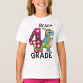 Vierde graad Dinosaur T-shirt (Voorkant)