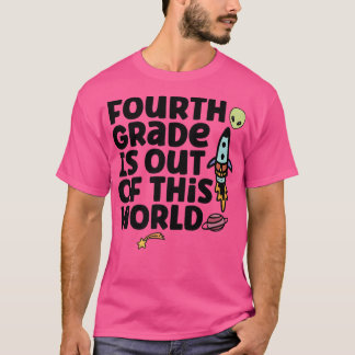 Vierde graad is uit deze wereld t-shirt