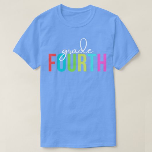 Vierde graad leraar t-shirt (Design voorkant)