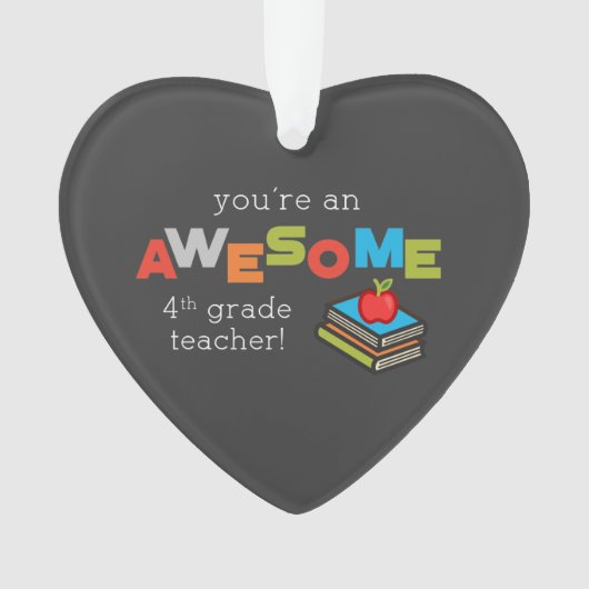 Vierde graad onderwijslerarenappreciatiedag, Gewel Ornament (voorkant)