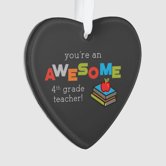 Vierde graad onderwijslerarenappreciatiedag, Gewel Ornament (voorkant)