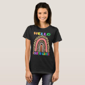 Vierde graad Regenboogmeisjes jongens Leerteam 4e T-shirt (Voorkant volledig)