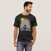 Vierde graad Regenboogmeisjes jongens Leerteam 4e T-shirt (Voorkant volledig)