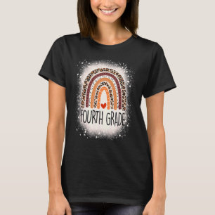 Vierde graad Regenboogmeisjes jongens Leerteam 4e T-shirt