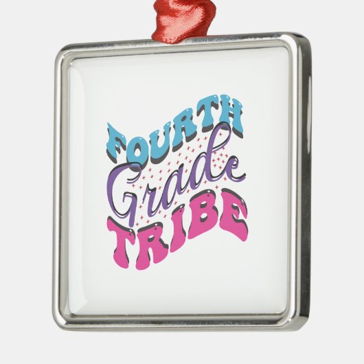 Vierde graad Tribe Metalen Ornament (Links)