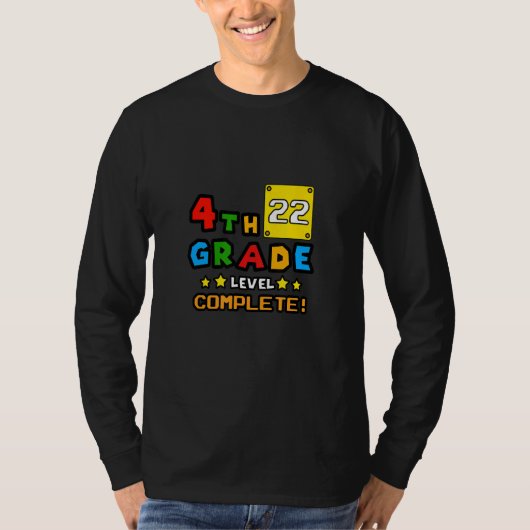 Vierde graad van 2022 Levelcomplete Afstuderen 202 T-shirt (Voorkant)