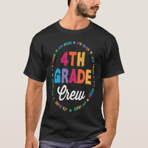Vierde graad van het personeel in de vierde klas: t-shirt