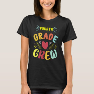 Vierde graad van het personeel terug naar de vierd t-shirt