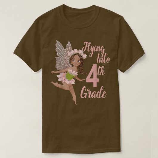 Vierde graad zwart, eerste dag schoolfeesten t-shirt (Design voorkant)