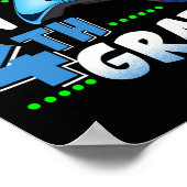 Vierde Grade Leuk Spel Op 4e Grade Gift Poster (Hoek)