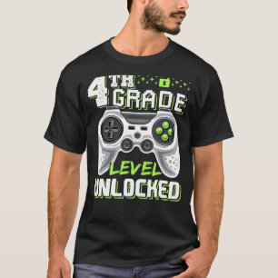 VIERDE GRADNIVEAU ONLOCKED Video Game Terug naar s T-shirt