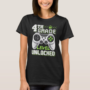 VIERDE GRADNIVEAU ONLOCKED Video Game Terug naar s T-shirt