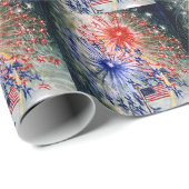 Vierde herdenking juli cadeaupapier (Rol Hoek)