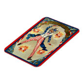 Vierde herdenking juli - oom Sam, Magneet (Linkerzijde)