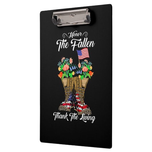 Vierde herdenkingsdag van juli Veteraan Honor Klembord (Links)