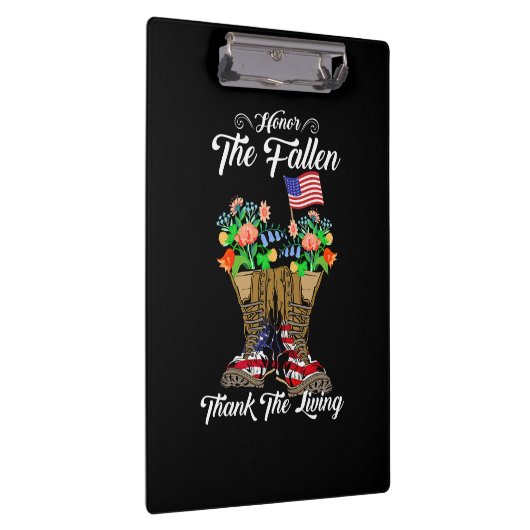 Vierde herdenkingsdag van juli Veteraan Honor Klembord (Rechts)