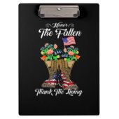 Vierde herdenkingsdag van juli Veteraan Honor Klembord (Voorkant)