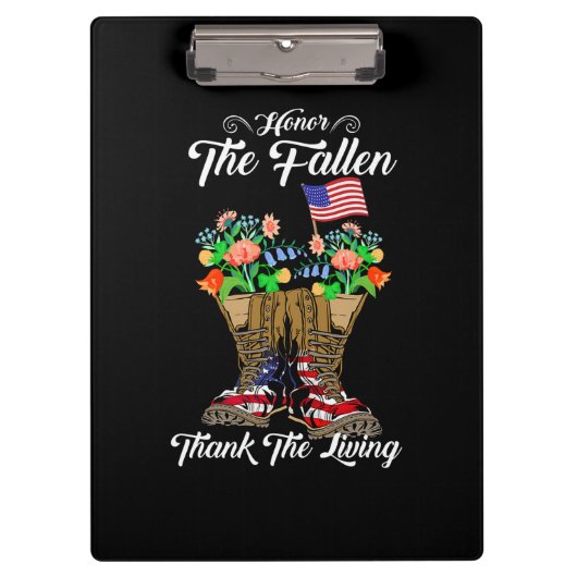 Vierde herdenkingsdag van juli Veteraan Honor Klembord (Voorkant)