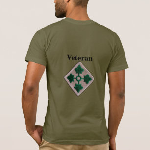 Vierde infanterie Fort Carson veteranen veteranen T-shirt