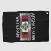 Vierde infanteriedivisie Afghanistan Veteraan Golfhanddoek (Horizontaal)