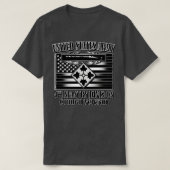 Vierde Infanteriedivisie Gevechtsveteraan T-shirt (Design voorkant)