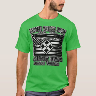 Vierde Infanteriedivisie Gevechtsveteraan T-shirt