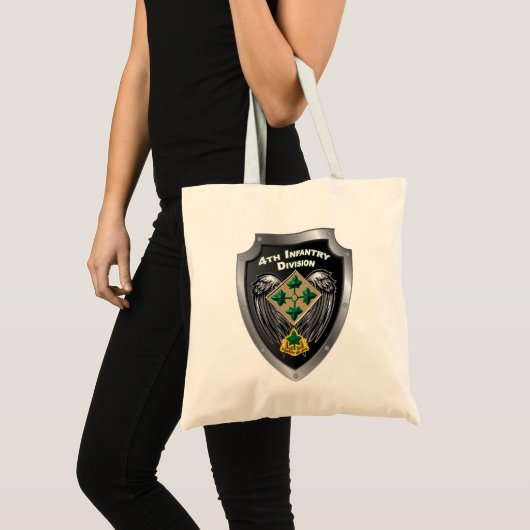 Vierde infanteriedivisie "Steadfast and Loyal"-cad Tote Bag (Voorkant (product))
