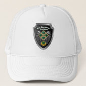 Vierde infanteriedivisie "Steadfast and Loyal"-cad Trucker Pet (Voorkant)