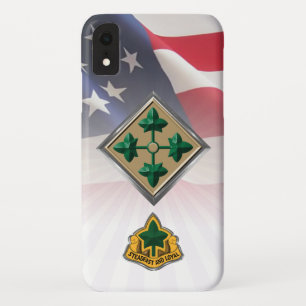 Vierde infanteriedivisie "Steadfast and Loyal" Case-Mate iPhone Case