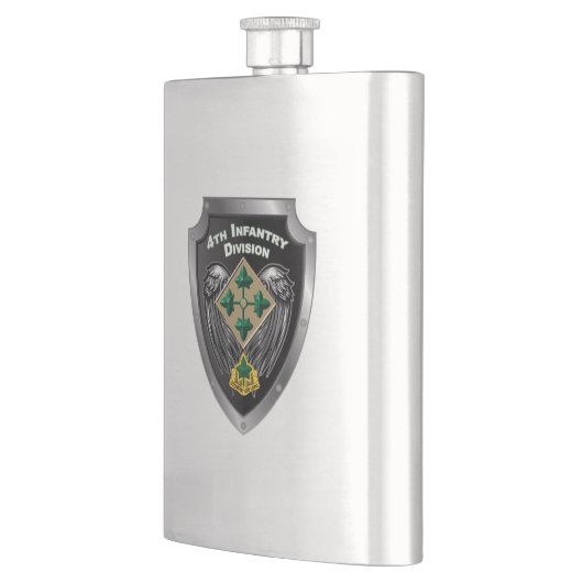 Vierde infanteriedivisie "Steadfast and Loyal" Flacon (Links)