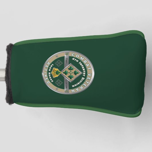 Vierde Infanteriedivisie trok zich terug Golfheadcover (Voorkant)