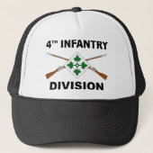 Vierde infanteriedivisie - Vierde strijd Trucker Pet (Voorkant)