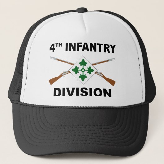 Vierde infanteriedivisie - Vierde strijd Trucker Pet (Voorkant)