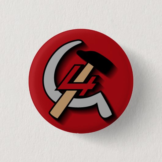 Vierde internationale Button (Voorkant)