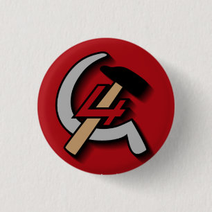 Vierde internationale Button