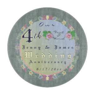 Vierde Jubileum Floral Snijplank