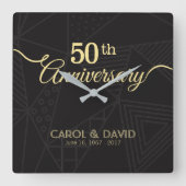 Vierde Jubileum.
. Vierkante Klok (Voorkant)