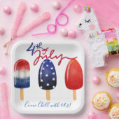 Vierde juli - 4 juli Chill met ons Papieren Bordje (Feest)