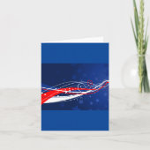 Vierde juli Abstract Kaart (Voorkant)