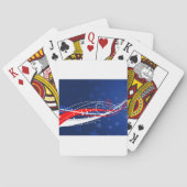 Vierde juli Abstract Pokerkaarten (Achterkant)