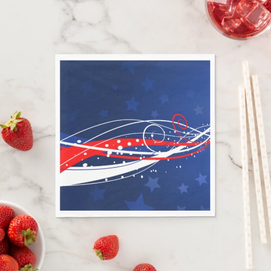 Vierde juli Abstract Servet (Insitu)