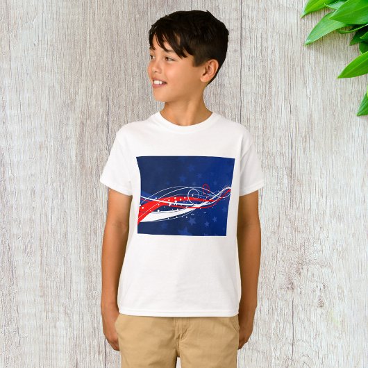 Vierde juli Abstract T-shirt