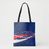 Vierde juli Abstract Tote Bag (Voorkant)