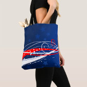 Vierde juli Abstract Tote Bag