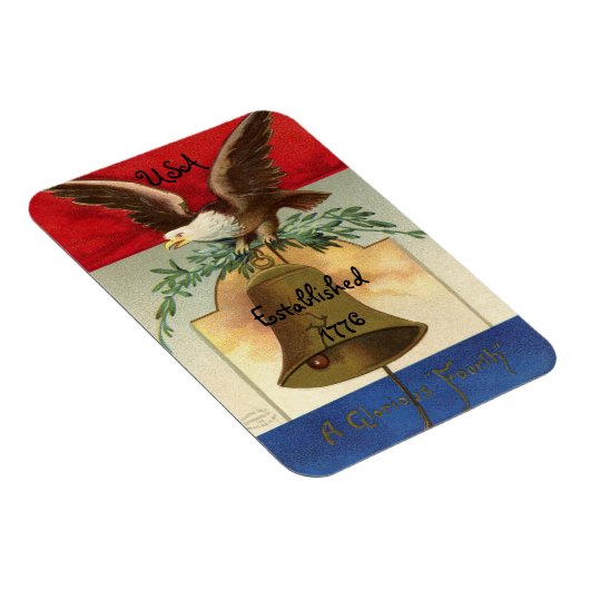  vierde juli adelaar magneet (Rechterzijde)